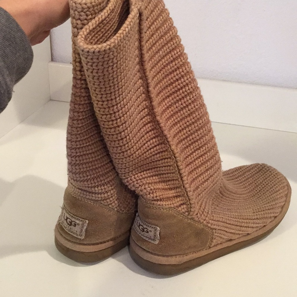 Woven ugg boots